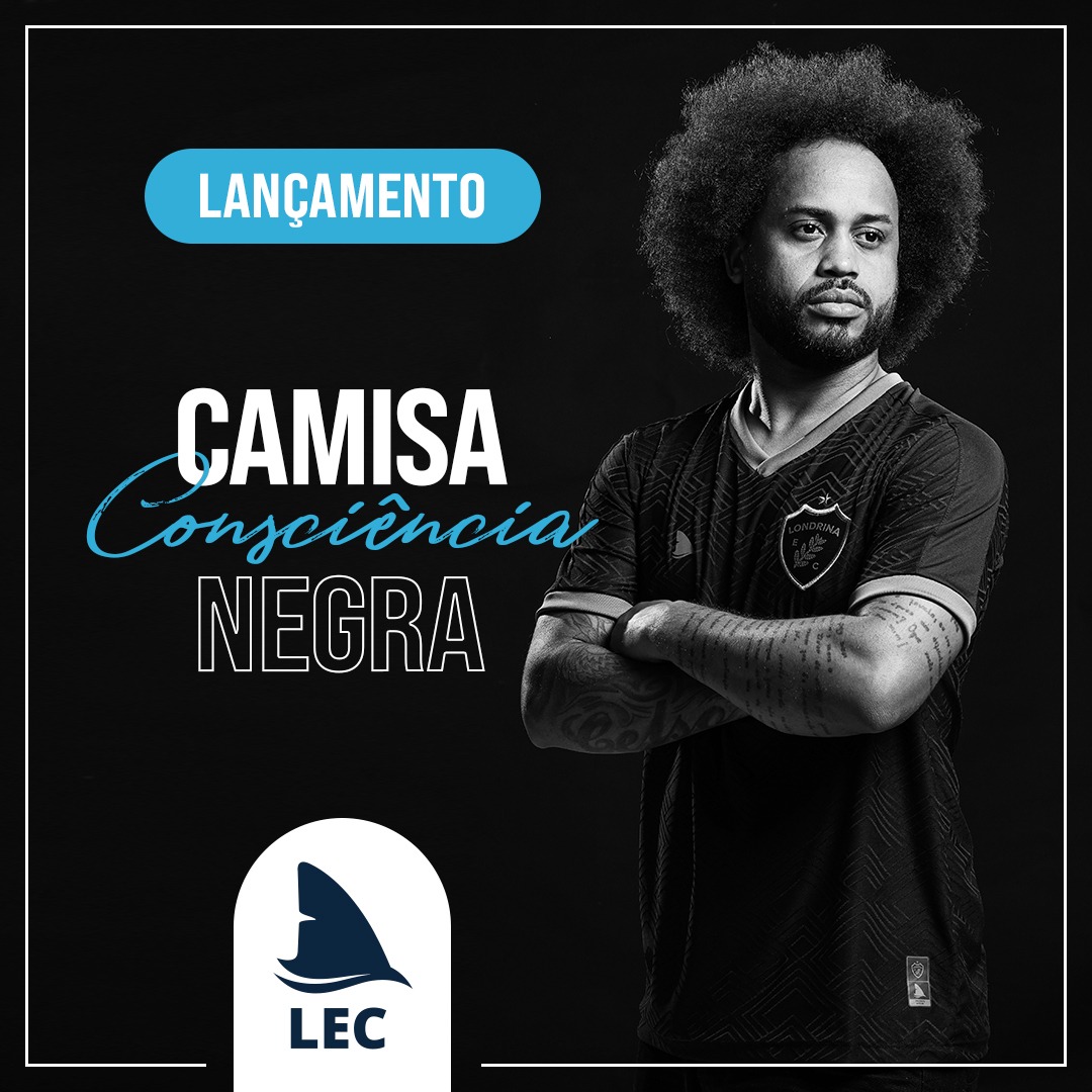 Londrina Esporte Clube e Tubastore lançam camisa da Consciência Negra